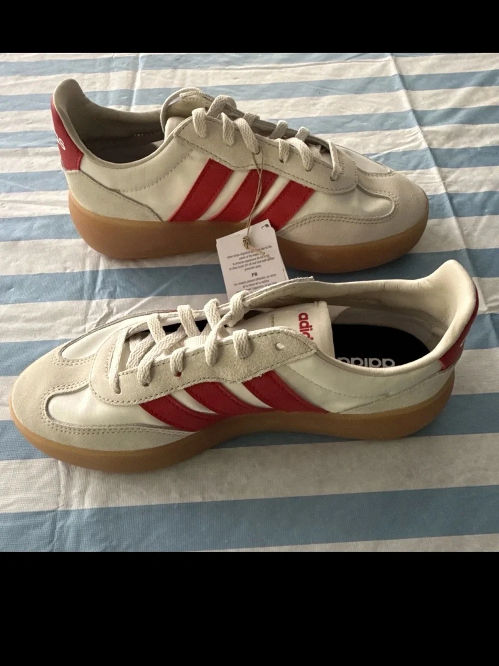 Adidas Barreda Decode J Cream Red Womens 6.5 Mens 5.5 5.5Y JQ8855